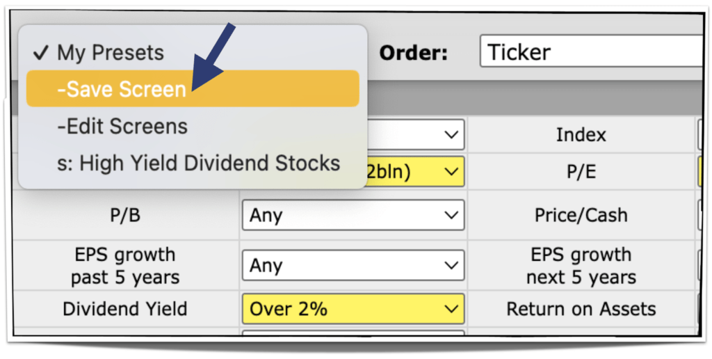 How Find Good Dividend Stocks - Save Your Screener