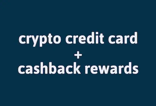 credit card with crypto rewards