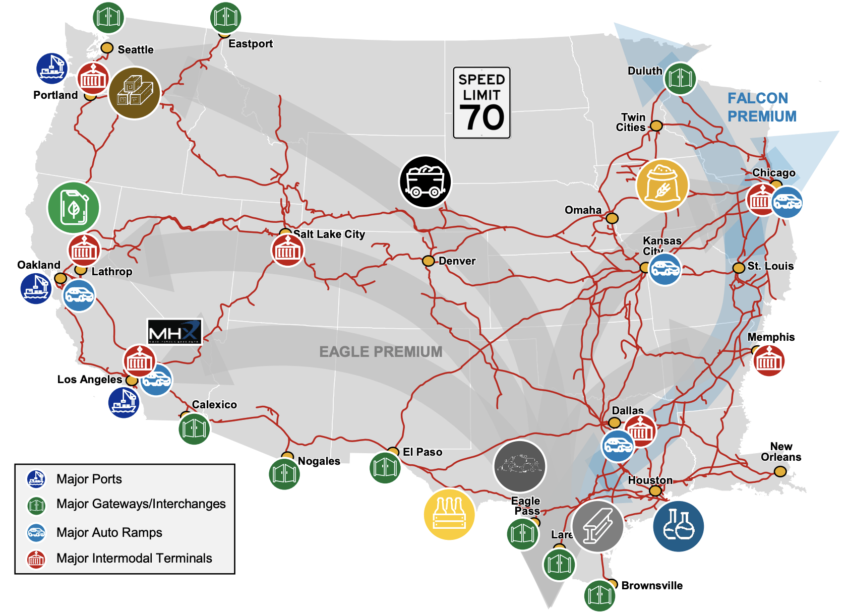 UNP railway network 2024-11