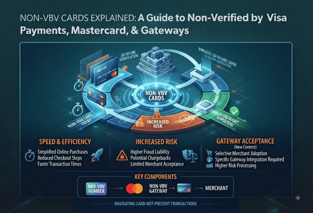 Non VBV Cards 2026: Auto Non VBV BINs, Checkers & Gateways