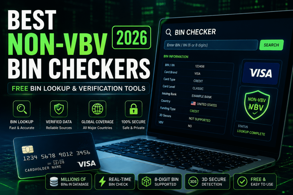 best advanced non VBV BIN checker