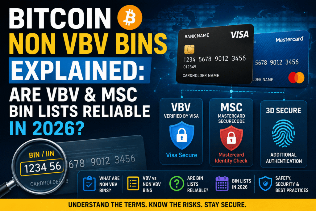 Bitcoin non VBV BINs