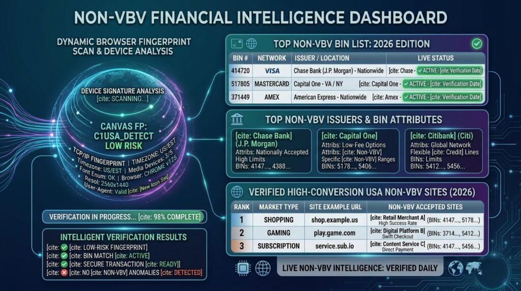 Usa Live Non Vbv Bin List